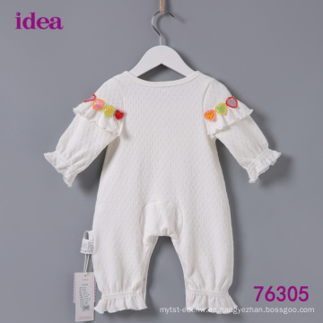 76305 Mameluco de la ropa del bebé de Onesie del desgaste al por mayor del bebé